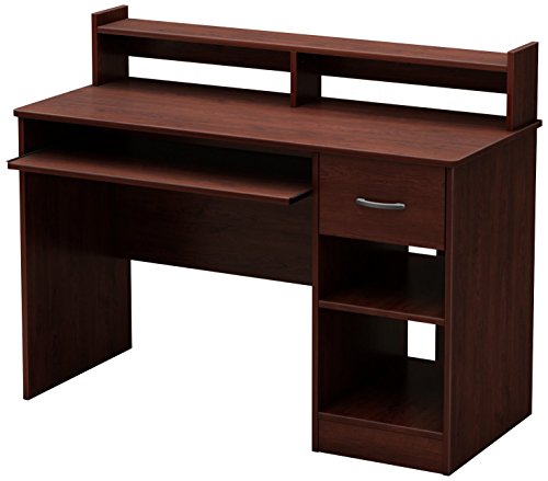 Product Cover South Shore Axess Desk with Keyboard Tray, Royal Cherry
