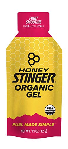 Product Cover Honey Stinger Organic Energy Gel, Fruit Smoothie, Sports Nutrition, 1.1 Ounce (Pack of 24)
