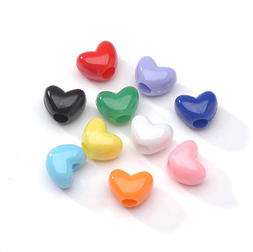 Product Cover BIG VAL HEART PONY BEAD OP MULTI 200PCS