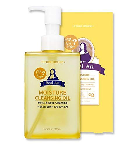 Product Cover Etude House Real Art Cleansing Oil Moisture Advanced 185 milliliters