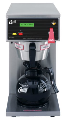 Product Cover Wilbur Curtis G3 Alpha Decanter Brewer 64 Oz Coffee Brewer, 1 Station, 1 Lower Warmer - Commercial Coffee Brewer - ALP1GT12A000 (Each)