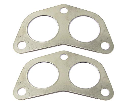 Product Cover Set of 2 ETC4524 Exhaust Manifold Gaskets for Land Rover Discovery, Range Rover Classic, and Defender