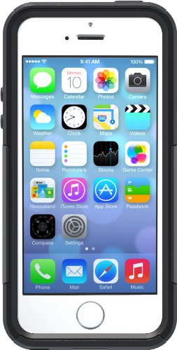 Product Cover OtterBox COMMUTER SERIES Case for iPhone 5/5s/SE - Retail Packaging - BLACK