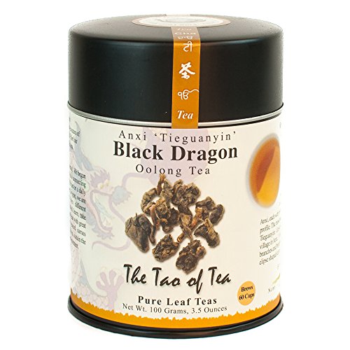 Product Cover The Tao of Tea, Black Dragon Oolong Tea, Loose Leaf, 3.5 Ounce Tin