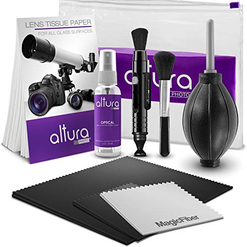 Product Cover Altura Photo Professional Cleaning Kit for DSLR Cameras and Sensitive Electronics Bundle with 2oz Altura Photo Spray Lens and LCD Cleaner