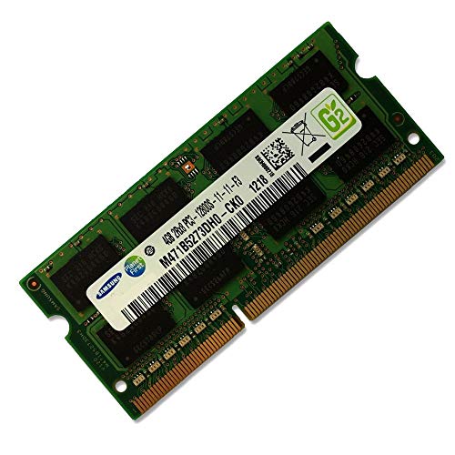 Product Cover Samsung 4GB DDR3 PC3-12800 1600MHz 204-Pin SODIMM Laptop Memory Module RAM. Model M471B5273DH0-CK0