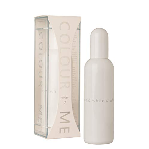 Product Cover Colour Me | White | Eau de Toilette | Fragrance Spray for Men | Aromatic Fougere Scent | 3 oz