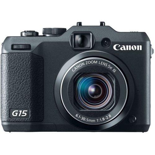 Product Cover Canon PowerShot G15 12MP Digital Camera with 3-Inch LCD (Black) (OLD MODEL)
