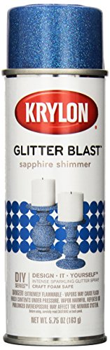 Product Cover Krylon K03814A00 Glitter Blast, Sapphire Shimmer, 5.75 Ounce