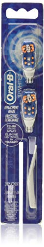 Product Cover Oral-B 3D White Battery Power Toothbrush Replacement Heads, 2 Count