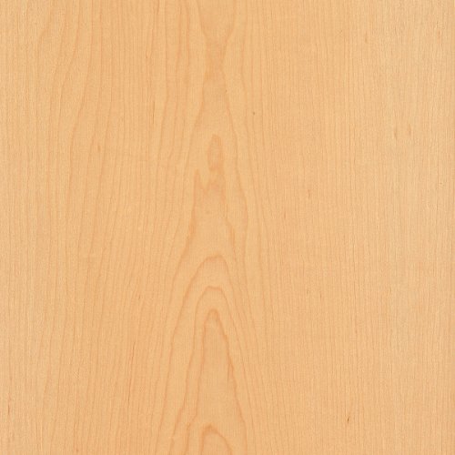 Product Cover Maple, White, Flat Cut, 24x96 10 mil (Paperback) Wood Veneer Sheet