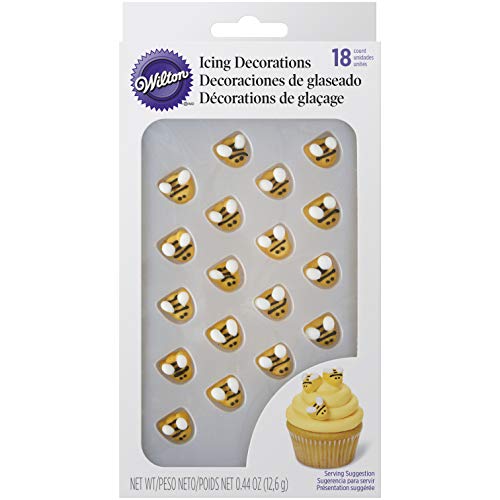 Product Cover Wilton 710-2916 Bumblebee Icing Decorations, Yellow