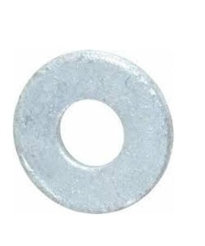 Product Cover Small Parts Steel Flat Washer, Hot-Dipped Galvanized Finish, ASTM F436 Type 1, 1/2 Screw Size, 17/32 ID, 1-1/16 OD, 0.135 Thick (Pack of 50)