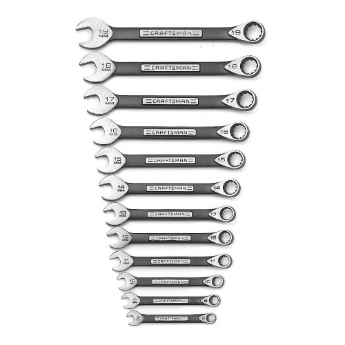 Product Cover Craftsman 9-3109 12-Piece Metric Universal Wrench Set 8mm-19mm