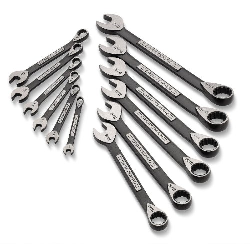 Product Cover Craftsman 9-31089 12-Piece SAE Universal Wrench Set