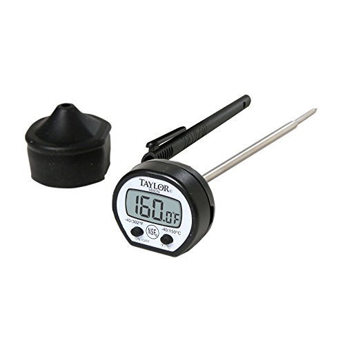 Product Cover Taylor Precision 9840RB Instant Read Pocket Thermometer, NSF (-40° to 302°F Temperature Range)