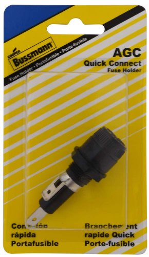 Product Cover Bussmann (Bp/Hkp-Hh-Rp) 15 Amp Carded Panel Mount Fuse Holder For 5/16 Panels