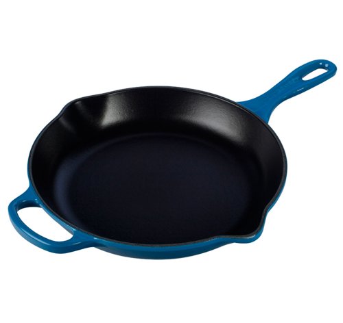 Product Cover Le Creuset LS2024-2659 Signature Iron Handle Skillet, 10-1/4-Inch, Marseille