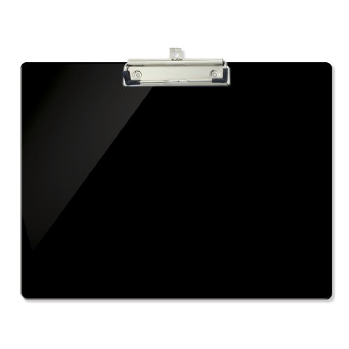 Product Cover Officemate OIC Recycled Landscape Plastic Clipboard, Black (83050)