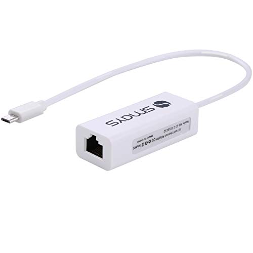 Product Cover Micro USB Ethernet Adapter for Android Windows Tablet, Nexus Player, Dell Venue - Wired LAN Connection