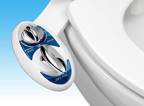 Product Cover Luxe Bidet Neo 180 - Self Cleaning Dual Nozzle - Fresh Water Non-Electric Mechanical Bidet Toilet Attachment