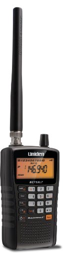 Product Cover Uniden BC75XLT, 300-Channel Handheld Scanner, Emergency, Marine, Auto Racing, CB Radio, NOAA Weather, and More. Compact Design. (New Replacement Model, Replaced by Uniden SR30C Bearcat)