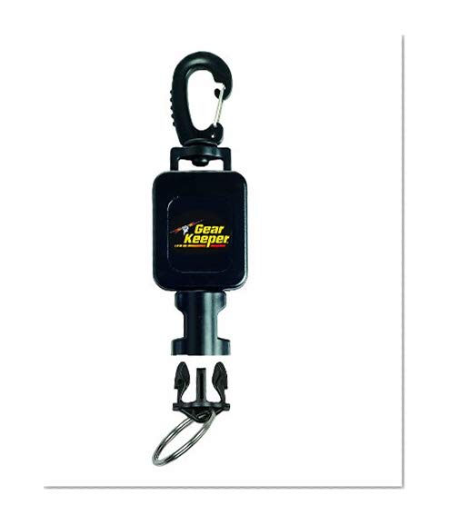 Product Cover Hammerhead Industries Gear Keeper Small Scuba Flashlight Retractor RT4-5912 - Features Heavy-Duty Swiveling Snap Clip Mount with QC-II Split Ring Accessory - Made in USA