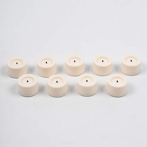 Product Cover Candle Impressions Flameless Tealight Candles, Set of 9, Cream, Unscented - 3/4