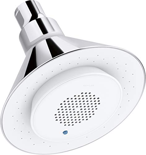 Product Cover KOHLER K-9245-CP 2.5 GPM Moxie Showerhead and Wireless Speaker, Polished Chrome