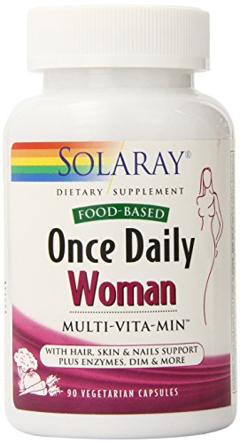 Product Cover Solaray Once Daily Multivitamin Capsules for Woman, 90 Count