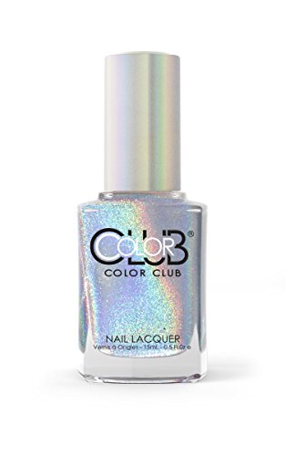 Product Cover Color Club Halographic Hues Nail Polish, Multicolored, Harp On It, 0.5 Ounce