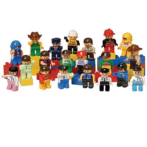 Product Cover Cp Toys 20 Pc. Posable People For Preschool Sized Building Bricks