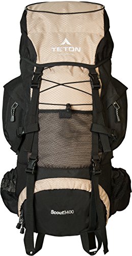 Product Cover TETON Sports Scout 3400 Internal Frame Backpack; High-Performance Backpack for Backpacking, Hiking, Camping
