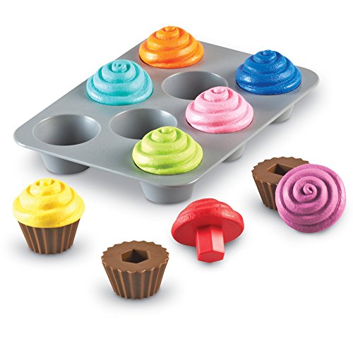 Product Cover Learning Resources Smart Snacks Shape Sorting Cupcakes Toy Food