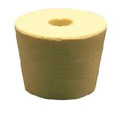 Product Cover Craft Brew 3827 Drilled Rubber Stopper 6 (Set of 3), Tan