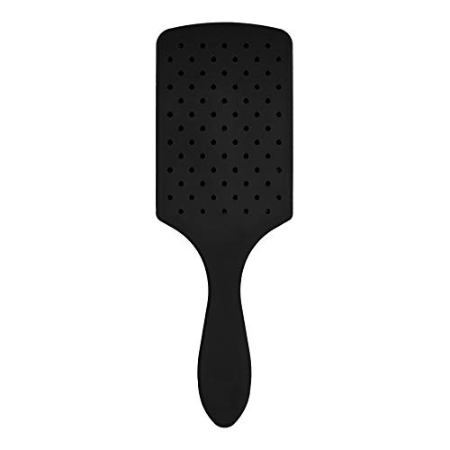 Product Cover Wet Brush Paddle Detangler Hair Brush Black with Soft Bristles, Perfect Hair Brush for Men, Women and Kids, Detangler for All Hair Types - Blackout