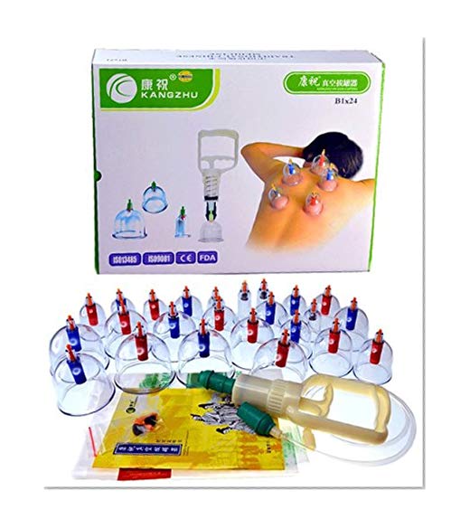 Product Cover Kangzhu 24-Cup Biomagnetic Chinese Cupping Therapy Set