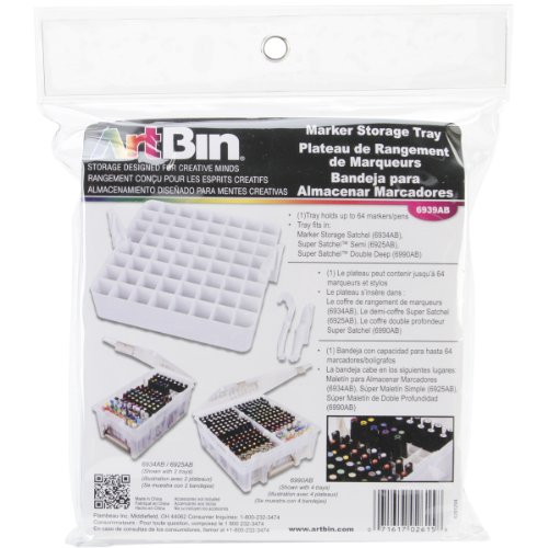 Product Cover ArtBin Marker Storage Tray-White, 6939AB