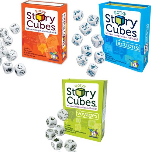 Product Cover Rory's Story Cube Complete Set - Original - Actions - Voyages