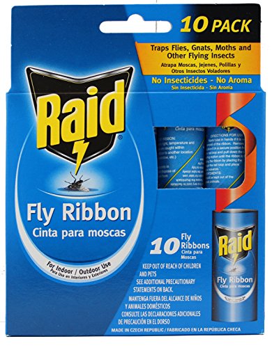 Product Cover Raid Fly Ribbon Bug & Insect Catcher (10 Pack)
