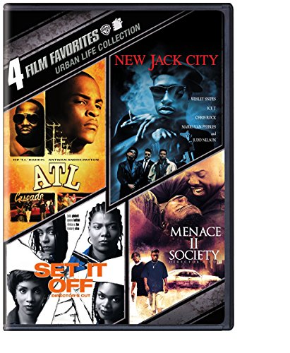 Product Cover 4 Film Favorites: Urban Life (ATL, New Jack City, Set It Off: Deluxe Edition, Menace II Society: Deluxe Edition)