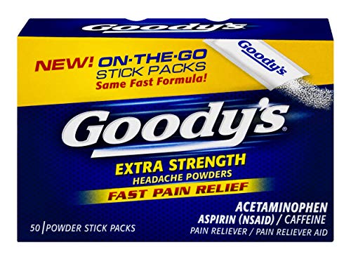 Product Cover Goody's Extra Strength Powders | Fast Pain Relief | Aspirin & Caffeine | 50 Count