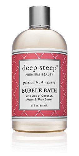 Product Cover Deep Steep Bubble Bath, Passion Fruit Guava, 17.5 Ounce