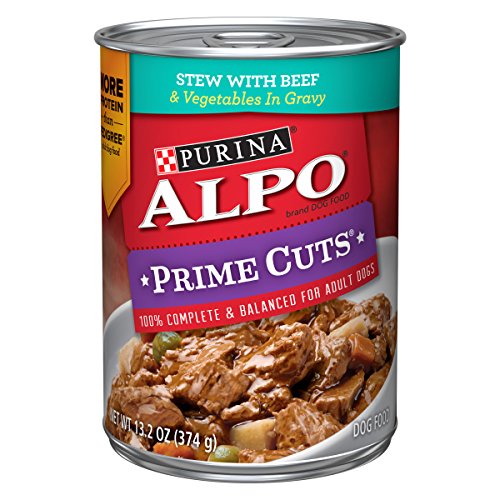 Product Cover Purina ALPO Prime Cuts in Gravy Adult Wet Dog Food - (12) 13.2 oz. Cans