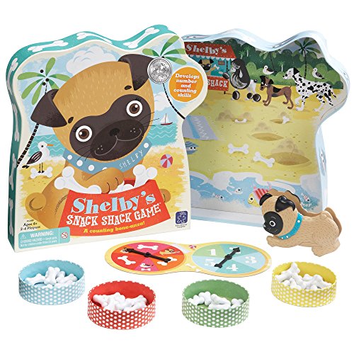 Product Cover Educational Insights Shelby The Pug Snack Shack Counting Game: Early Math Preschool Game