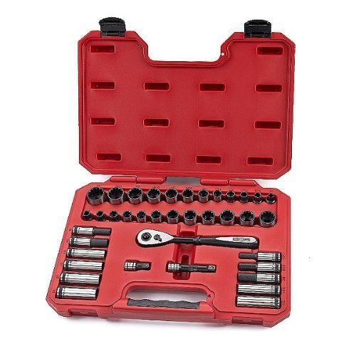 Product Cover Craftsman 38-Piece Universal Socket Wrench Set 3/8-INCH Drive
