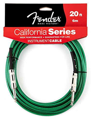 Product Cover Fender California Series Instrument Cable for electric guitar, bass guitar, electric mandolin, pro audio
