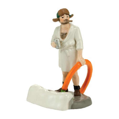 Product Cover Department 56 National Lampoon Christmas Vacation Village Cousin Eddie in the Morning Accessory Figurine