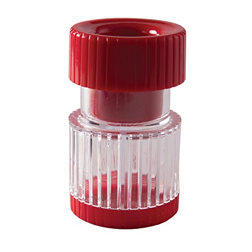 Product Cover HealthSmart Pill Crusher Pill Container Pulverizer and Storage, Red
