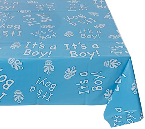 Product Cover Beistle 57384 It's a Boy! Table Cover, 54-Inch by 108-Inch